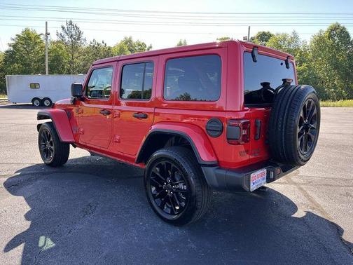 Firecracker Red Clearcoat 2025 Jeep Wrangler 4xe Sahara