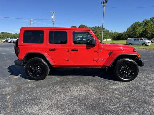 Firecracker Red Clearcoat 2025 Jeep Wrangler 4xe Sahara