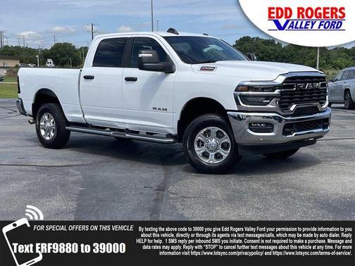 Bright White Clearcoat 2026 RAM 2500 Big Horn