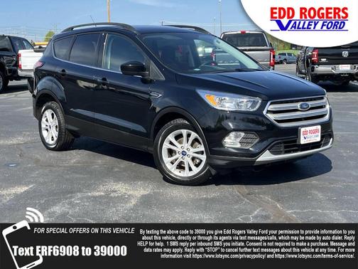 Shadow Black 2018 Ford Escape SE