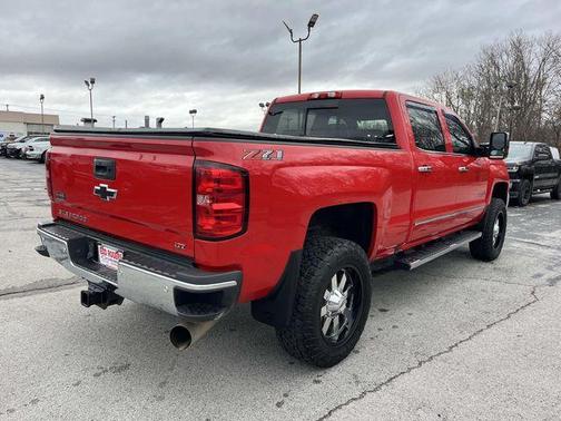 Red 2019 Chevrolet Silverado 2500 LTZ