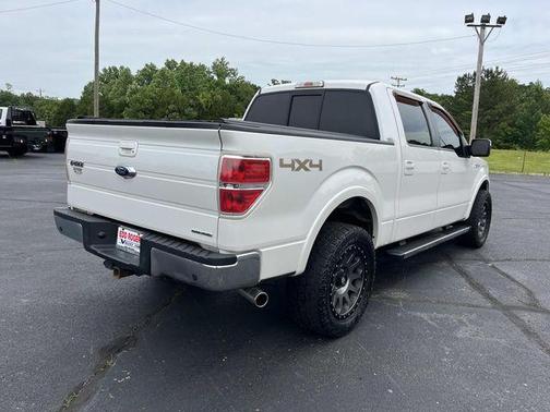 White Platinum Clearcoat Metallic 2014 Ford F-150 Lariat