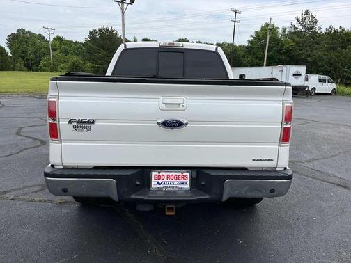 White Platinum Clearcoat Metallic 2014 Ford F-150 Lariat