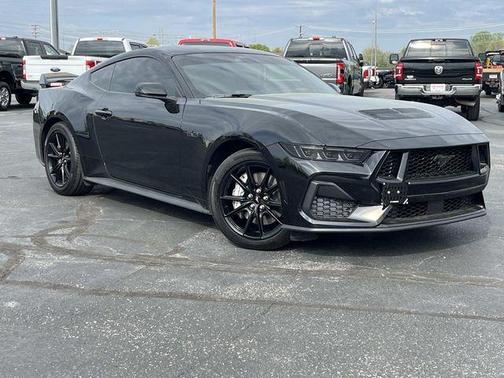 Shadow Black 2025 Ford Mustang GT Premium