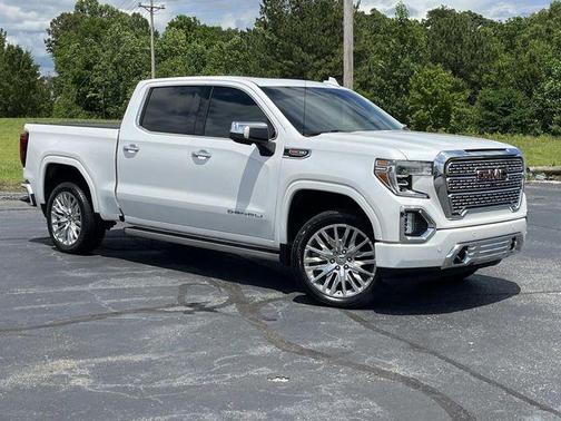 White Frost Tri-Coat 2019 GMC Sierra 1500 Denali