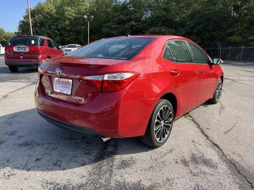 Barcelona Red Metallic 2016 Toyota Corolla S Premium