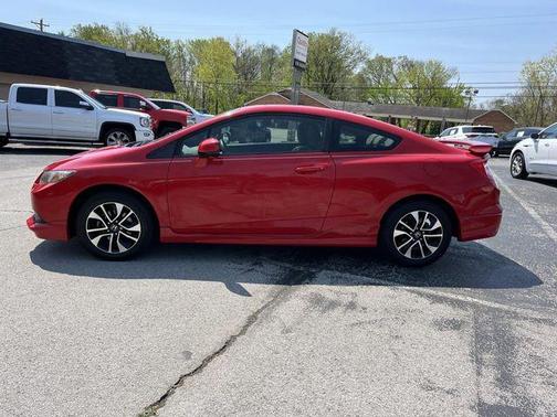 Red 2013 Honda Civic EX