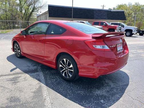 Red 2013 Honda Civic EX