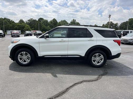 White Metallic 2023 Ford Explorer XLT