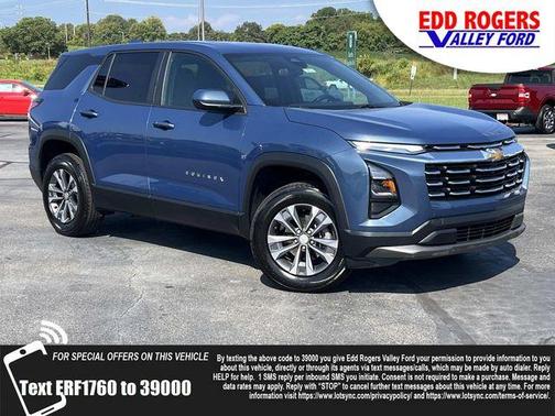 Lakeshore Blue Metallic 2026 Chevrolet Equinox LT