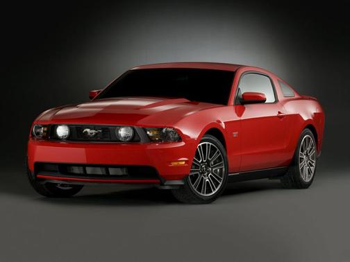 Blue 2010 Ford Mustang V6