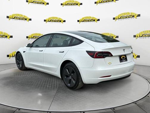 White 2023 Tesla Model 3 Base