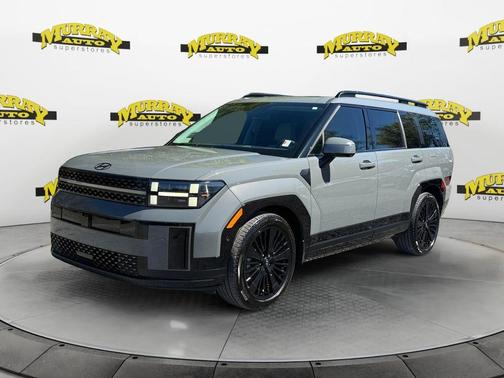 Hampton Gray 2024 Hyundai SANTA FE HEV Calligraphy