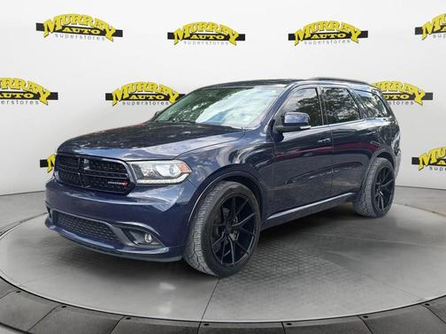 Blue 2017 Dodge Durango GT