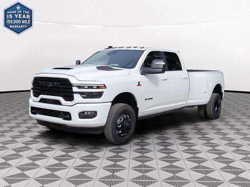 Bright White Clearcoat 2026 RAM 3500 Laramie
