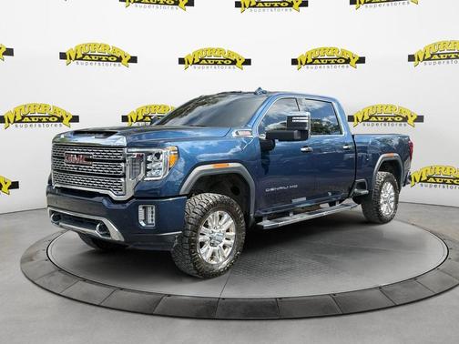 Pacific Blue Metallic 2023 GMC Sierra 2500 Denali