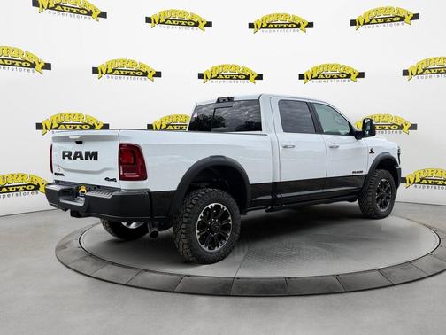 Bright White Clearcoat 2026 RAM 2500 Rebel/Power Wagon