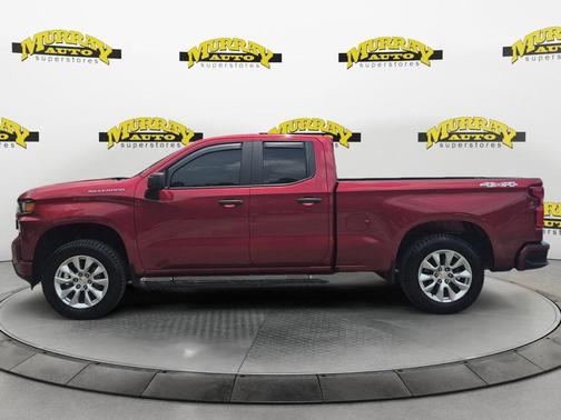 Red Tinted Clearcoat 2019 Chevrolet Silverado 1500 Custom