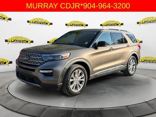 Stone Gray Metallic 2021 Ford Explorer Limited