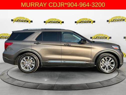 Stone Gray Metallic 2021 Ford Explorer Limited
