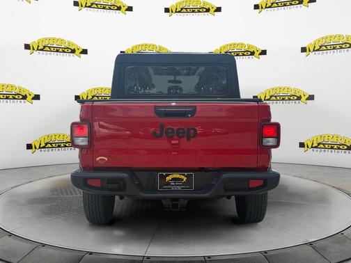 Firecracker Red Clearcoat 2023 Jeep Gladiator Sport