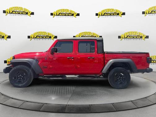 Firecracker Red Clearcoat 2023 Jeep Gladiator Sport