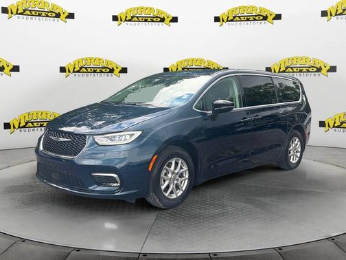 Fathom Blue Pearlcoat 2024 Chrysler Pacifica Touring-L