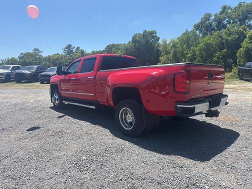 Red 2017 Chevrolet Silverado 3500 LTZ