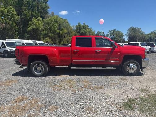 Red 2017 Chevrolet Silverado 3500 LTZ
