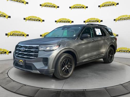 Gray Metallic 2025 Ford Explorer Active