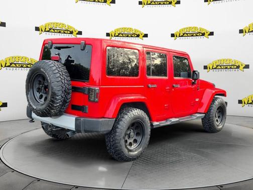 Firecracker Red 2015 Jeep Wrangler Unlimited Sahara