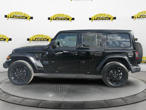 Black Clearcoat 2025 Jeep Wrangler 4xe Sahara