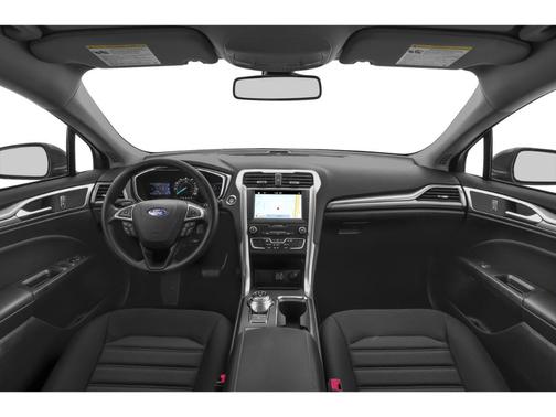 White Platinum Clearcoat Metallic 2019 Ford Fusion SE