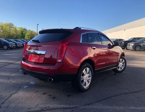 Crystal Red Tintcoat 2010 Cadillac SRX Luxury Collection