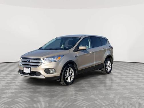 White Gold Metallic 2017 Ford Escape SE