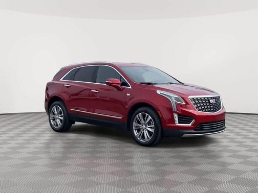 Radiant Red Tintcoat 2024 Cadillac XT5 Premium Luxury