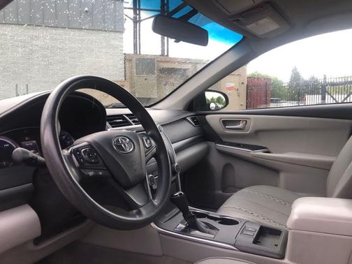 Ruby Flare Pearl 2015 Toyota Camry Hybrid LE