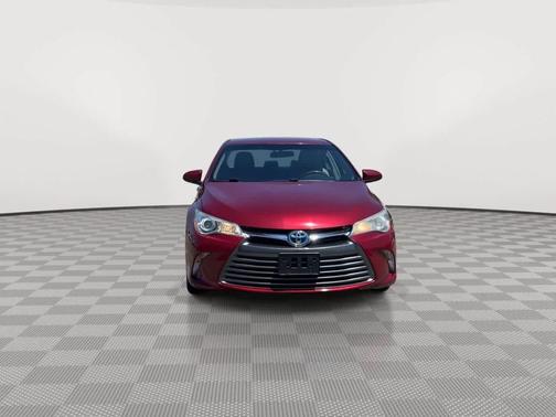 Ruby Flare Pearl 2015 Toyota Camry Hybrid LE