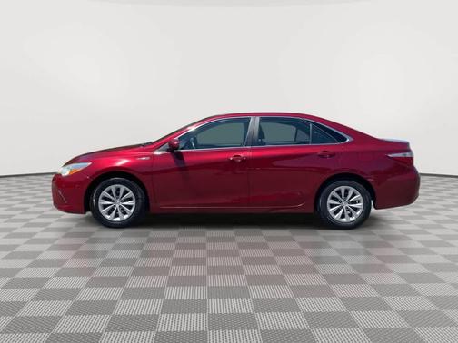 Ruby Flare Pearl 2015 Toyota Camry Hybrid LE