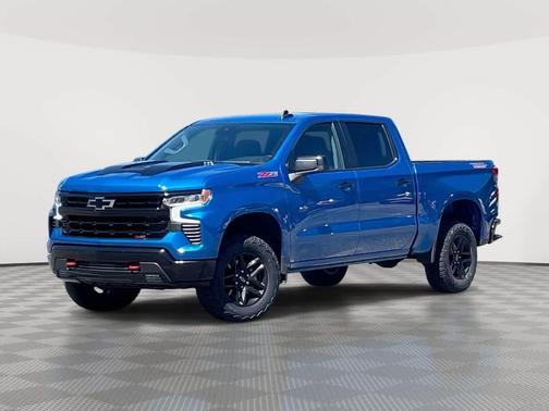 Glacier Blue Metallic 2023 Chevrolet Silverado 1500 LT Trail Boss