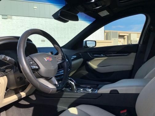 Crystal White Tricoat 2023 Cadillac CT5 Premium Luxury