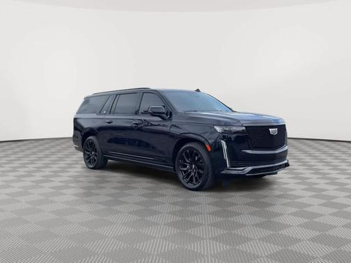 Dark Moon Blue Metallic 2024 Cadillac Escalade ESV Sport Platinum