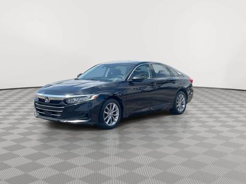 Crystal Black Pearl 2021 Honda Accord LX 1.5T
