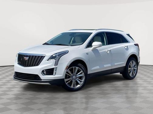 Crystal White Tricoat 2024 Cadillac XT5 Premium Luxury
