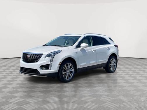 Crystal White Tricoat 2024 Cadillac XT5 Premium Luxury