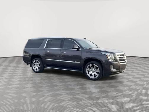 Dark Granite Metallic 2018 Cadillac Escalade ESV Luxury