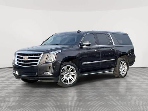 Dark Granite Metallic 2018 Cadillac Escalade ESV Luxury