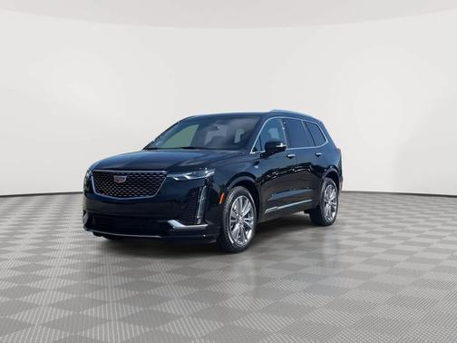 Stellar Black Metallic 2025 Cadillac XT6 Premium Luxury AWD