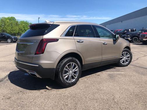 Latte Metallic 2023 Cadillac XT5 Premium Luxury