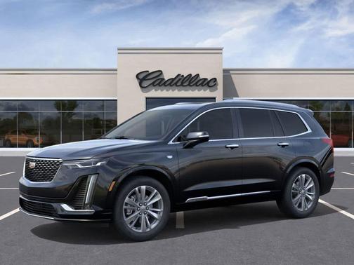 Stellar Black Metallic 2025 Cadillac XT6 Premium Luxury AWD